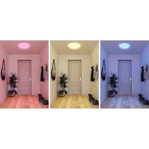 Produktbild für LED-Panel tint Loris ZigBee, weiß, Ø 45 cm