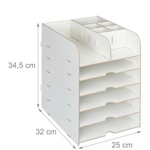 Produktbild für Schreibtisch-Organizer Relaxdays 10042749