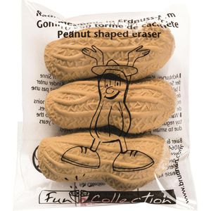 Produktbild für Radiergummi Brunnen Fun Collection, Erdnuss