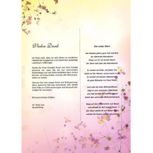 Produktbild für Briefpapier Böttcher-AG blumero, Blüten, A4