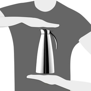 Produktbild für Thermoskanne Emsa Eleganza, Easy Open, Edelstahl