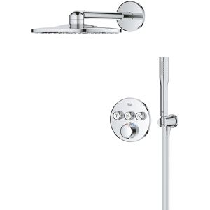 Produktbild für Duschsystem GROHE Precision SmartControl 310, verchromt