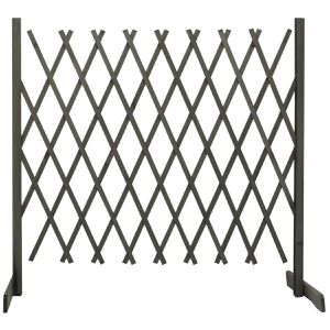 Produktbild für Rankgitter vidaXL 314829, grau, freistehend