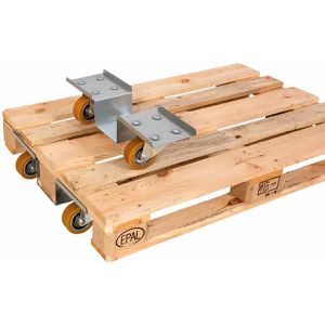 Produktbild für Schwerlastrolle HMH Lenkrolle, für Europalette