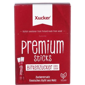 Zuckersticks Xucker Premium Xylit, weißer Zucker