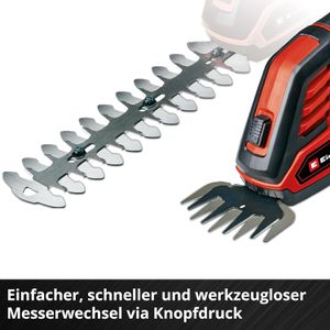 Produktbild für Grasschere Einhell GE-CG 18/100 Li T, Akku
