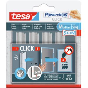 Powerstrips Tesa 77721-00050-00, Click Slim