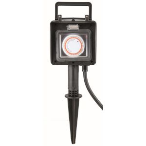 Gartensteckdose Heitronic Dubai, mit Erdspieß