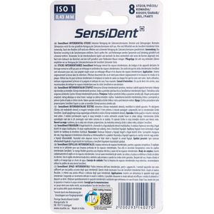 Produktbild für Interdentalbürsten SensiDent Premium Orange, ISO-Größe 1