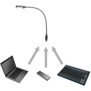 Produktbild für Leselampe Adam-Hall SLED 1 Ultra
