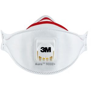 Produktbild für Atemschutzmaske 3M Aura 9332+