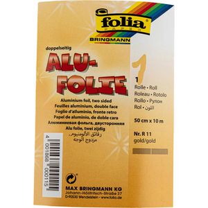 Produktbild für Geschenkpapier Folia R 11, Alufolie