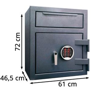 Produktbild für Einwurftresor Atlas-Tresore DT2-720 E