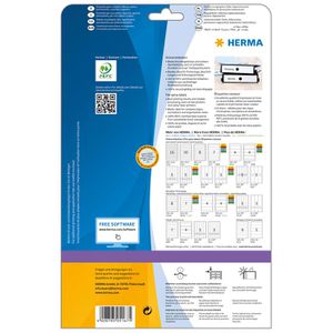 Produktbild für Rückenschilder Herma 5167 Special, weiß