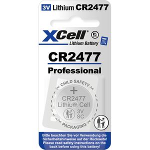 Produktbild für Knopfzelle XCell CR2477
