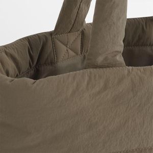 Produktbild für Einkaufstasche BagBase Quilted Tote BG701, olivgrün