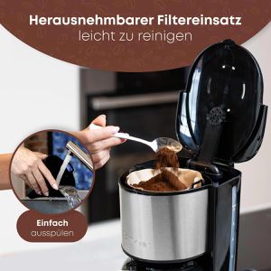 Produktbild für Kaffeemaschine Clatronic KA 3805, mit Thermoskanne