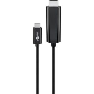 Produktbild für HDMI-Kabel Goobay 77528 HDMI 1.4, vergoldete Stecker