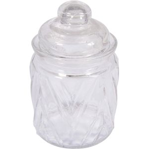 Vorratsglas Rayher 46050000 Chevron mit Glasdeckel