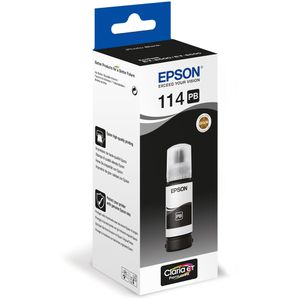 Produktbild für Tinte Epson 114, C13T07B140 Foto schwarz