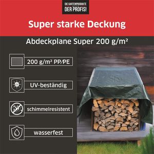 Produktbild für Abdeckplane NOOR Super, grün