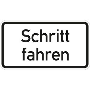 Verkehrsschild SafetyMarking StVO zugelassen