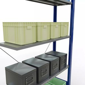 Produktbild für Anbauregal Schulte 12635-B, 5 Metallböden