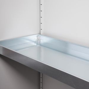 Produktbild für Umweltschrank Lüllmann 566254, grau / feuerrot