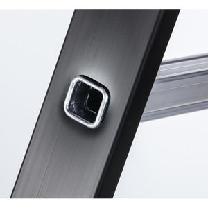 Produktbild für Stehleiter Zarges Megastep S, 41146, mit Plattform