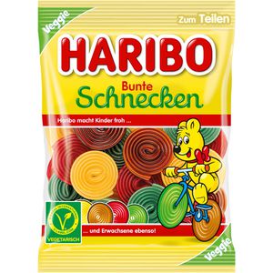 Fruchtgummis Haribo Bunte Schnecken