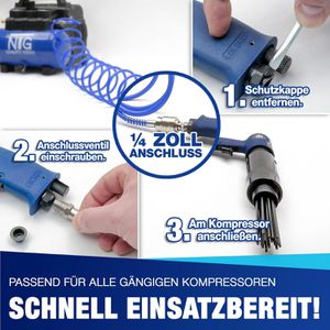 Produktbild für Nadelentroster NTG HWZ.6060, Druckluft