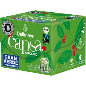 Produktbild für Kaffeekapseln Dallmayr Capsa Gran Verde Lungo, Bio