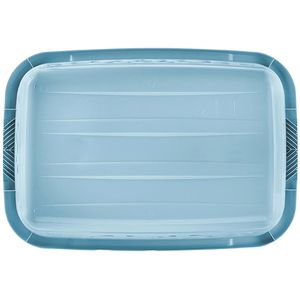 Produktbild für Wäschekorb Keeeper Jost, blau, mit 2 Griffen
