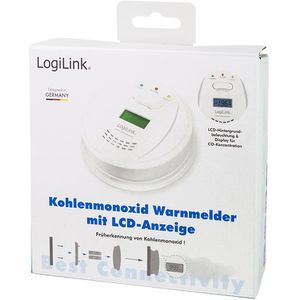 Produktbild für CO-Melder LogiLink SC0111, mit Batterie
