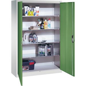 Produktbild für Werkzeugschrank CP-Möbel 8930-00, aus Metall, grau / grün