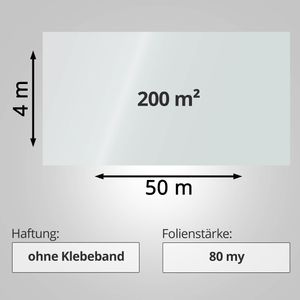 Produktbild für Abdeckfolie Evertec TYP 200 ECO, LDPE-Baufolie