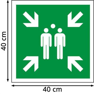 Produktbild für Hinweisschild Abtec ISO 7010 E007, Aluminium