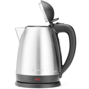 Produktbild für Wasserkocher Hendi 209981, silber-schwarz
