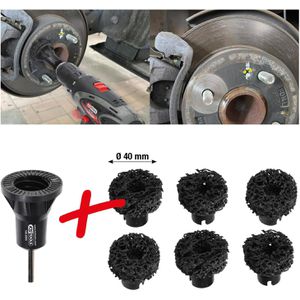 Produktbild für Radnabenschleifer KS-Tools 100.5085, 6-kant 6 mm, 7-teilig