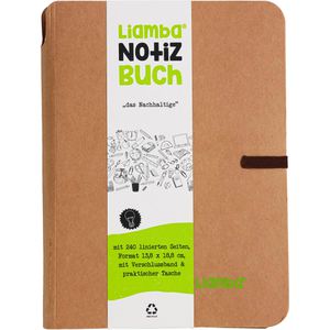 Produktbild für Notizbuch Liamba Recycling, Karton Softcover