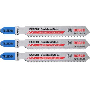 Stichsägeblätter Bosch Expert Stainless Steel T 118 EHM