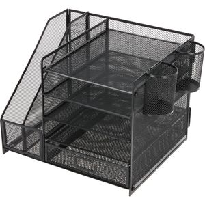 Produktbild für Briefablage Böttcher-AG Mesh Line schwarz, A4