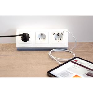 Produktbild für Tischsteckdose McPower Flair, mit 0,15 m Kabel