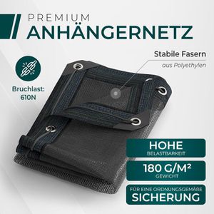 Produktbild für Anhängernetz CargoVA feinmaschig