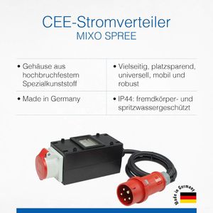 Produktbild für CEE-Adapter as-Schwabe MIXO Spree, Länge 1,5 m