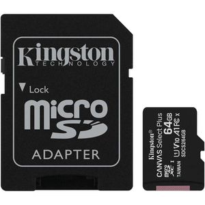Micro-SD-Karte Kingston Canvas Select Plus, 64GB