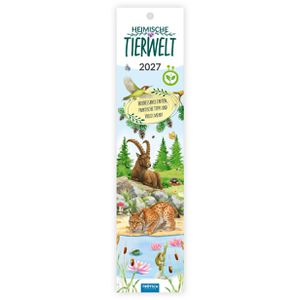 Produktbild für Streifenkalender Trötsch 2027815, Mini Heimische Tierwelt