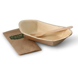 Produktbild für Fingerfoodschalen Biozoyg DCA05530, Palmblatt