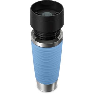 Produktbild für Thermobecher Emsa Travel Mug Waves Grande, pastellblau
