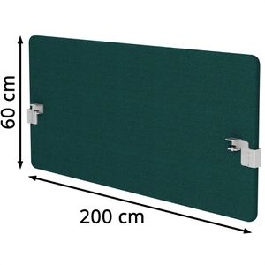 Produktbild für Tischtrennwand Böttcher-AG Vibe, grün